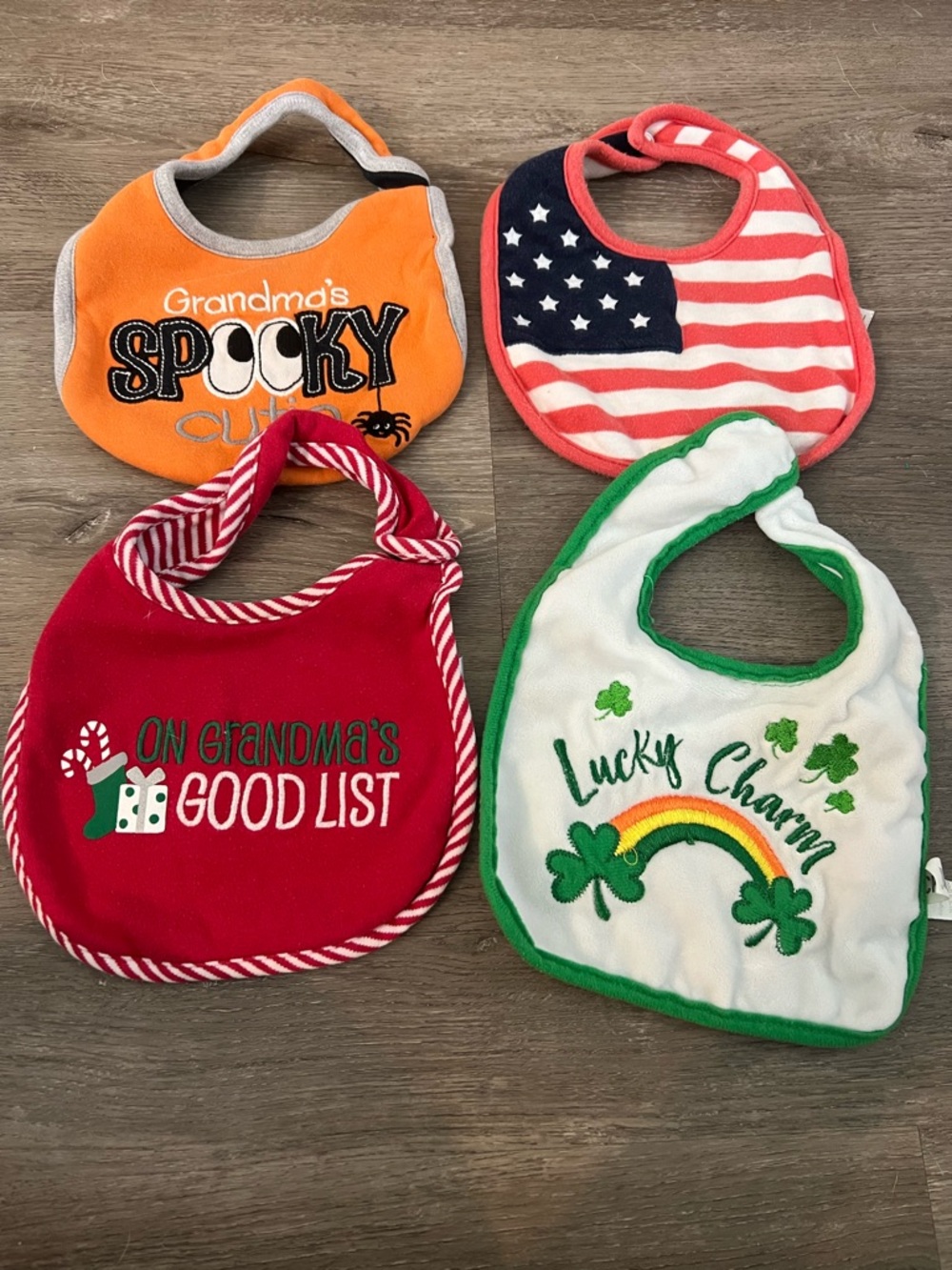 Holiday Baby Bibs